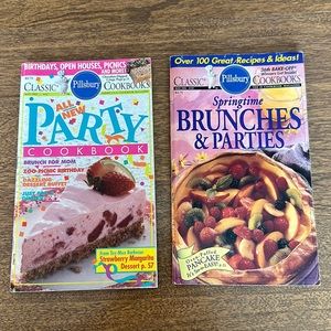 Pillsbury Party cookbooks